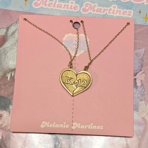 Melanie Martínez Gold Heart K-12 Necklace